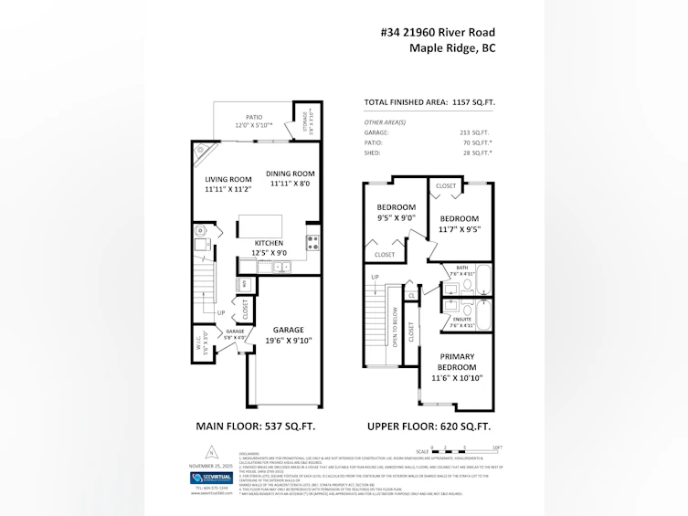 34-21960 River Road, Maple Ridge, BC, V2X 2C3 - 21