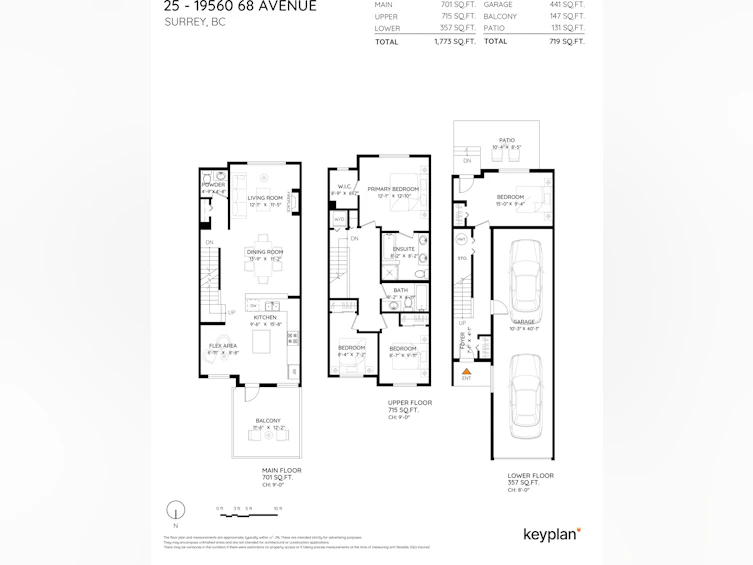 25-19560 68 Avenue, Surrey, BC, V4N 5Y5 - 2