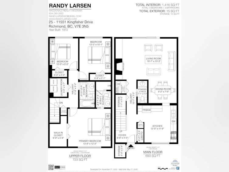 25-11551 Kingfisher Drive, Richmond, BC, V7E 3N5 - 25