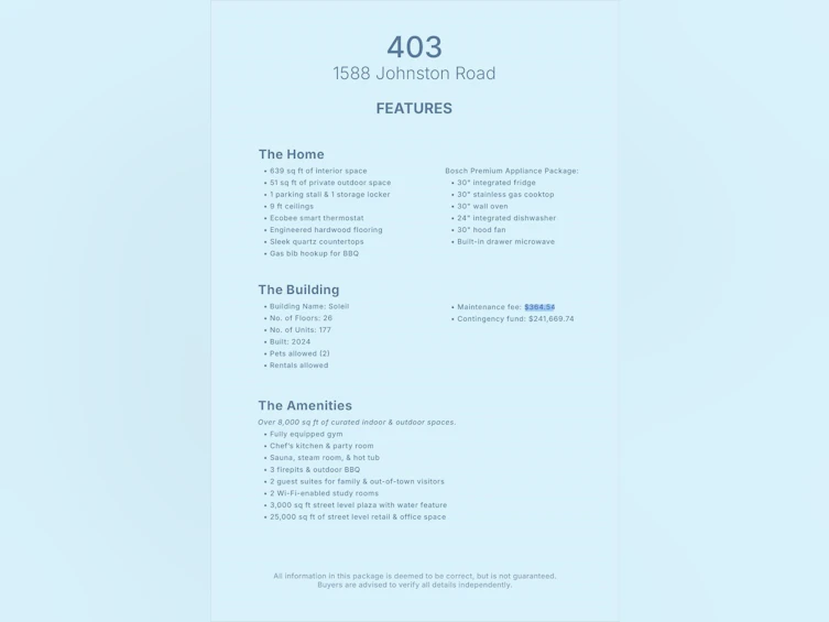 403-1588 Johnston Road, Surrey, BC, V4B 0C5 - 39