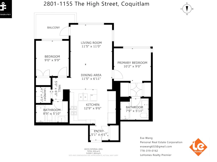 2801-1155 The High Street, Coquitlam, BC, V3B 7W4 - 31