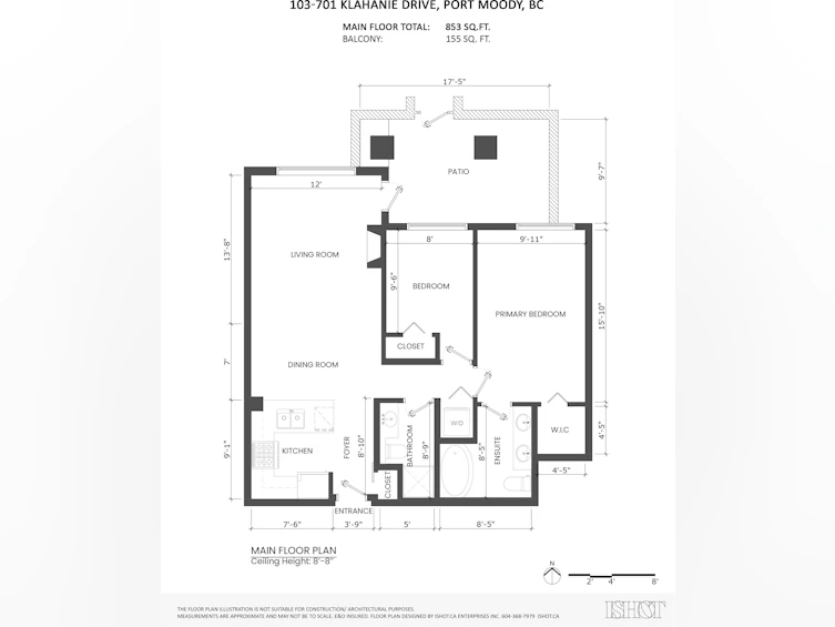 103-701 Klahanie Drive, Port Moody, BC, V3H 5C6 - 3