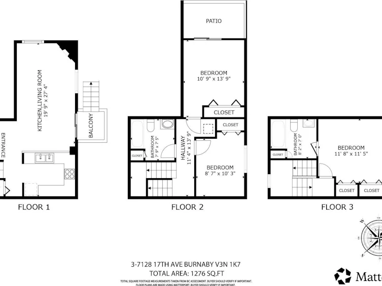 03-7128 17th Avenue, Burnaby, BC, V3N 1K7 - 2