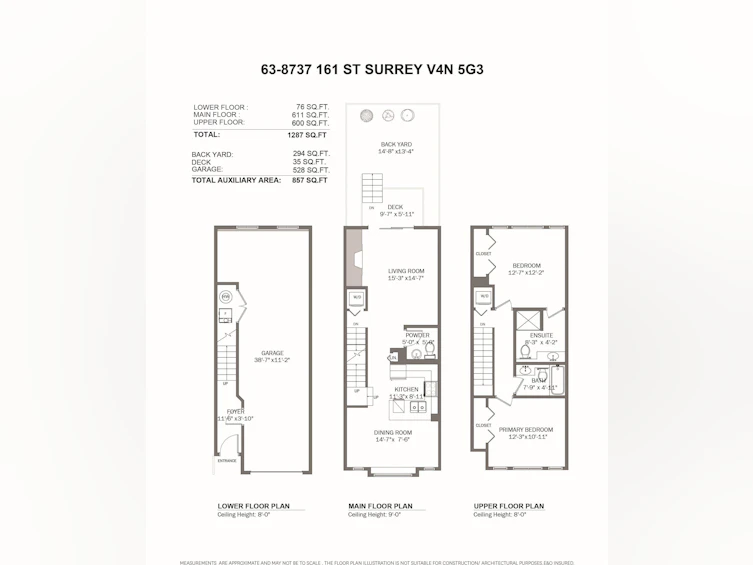 63-8737 161 Street, Surrey, BC, V4N 5G3 - 15