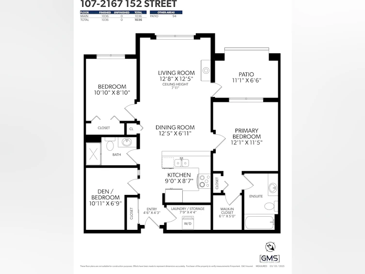107-2167 152 Street, Surrey, BC, V4A 4P1 - 3