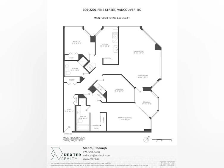 609-2201 Pine Street, Vancouver, BC, V6J 5E7 - 28