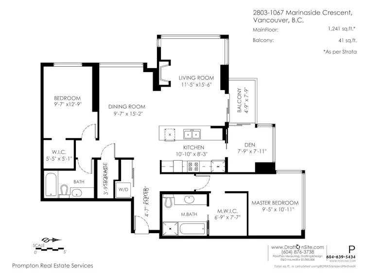 PH2803-1067 Marinaside Crescent, Vancouver, BC, V6Z 3A4 - 15