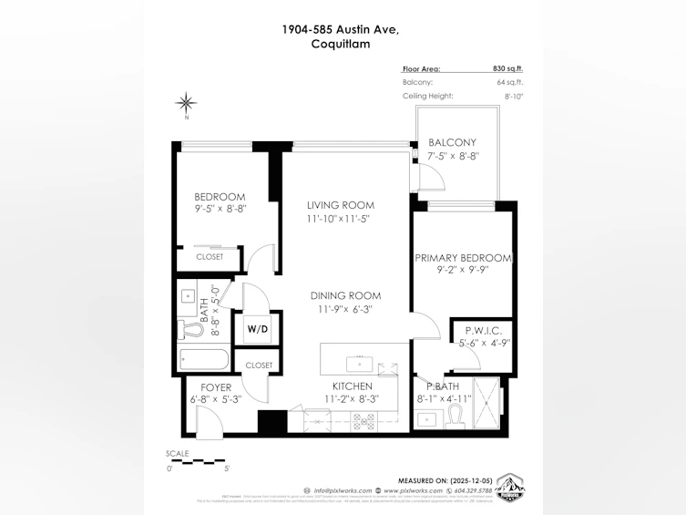 1904-585 Austin Avenue, Coquitlam, BC, V3K 0G6 - 27