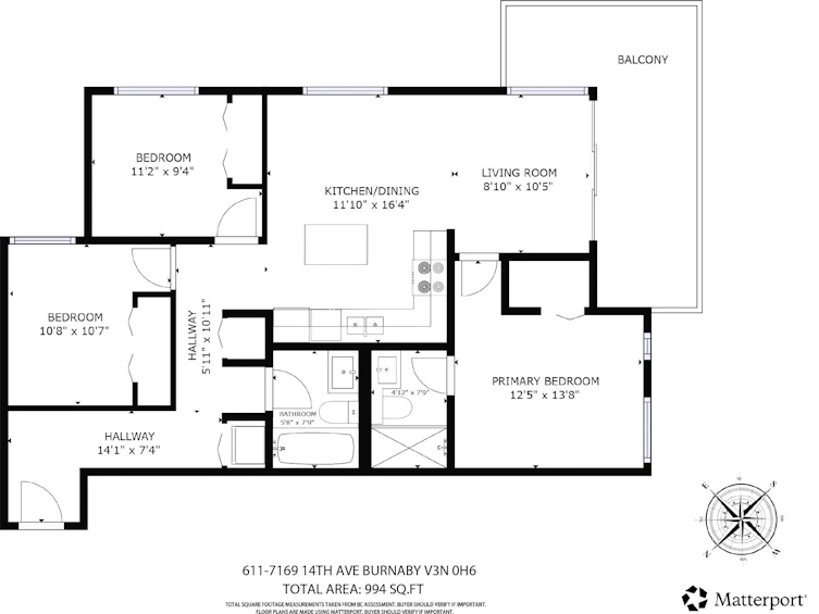 611-7169 14th Avenue, Burnaby, BC, V3N 0H6 - 40