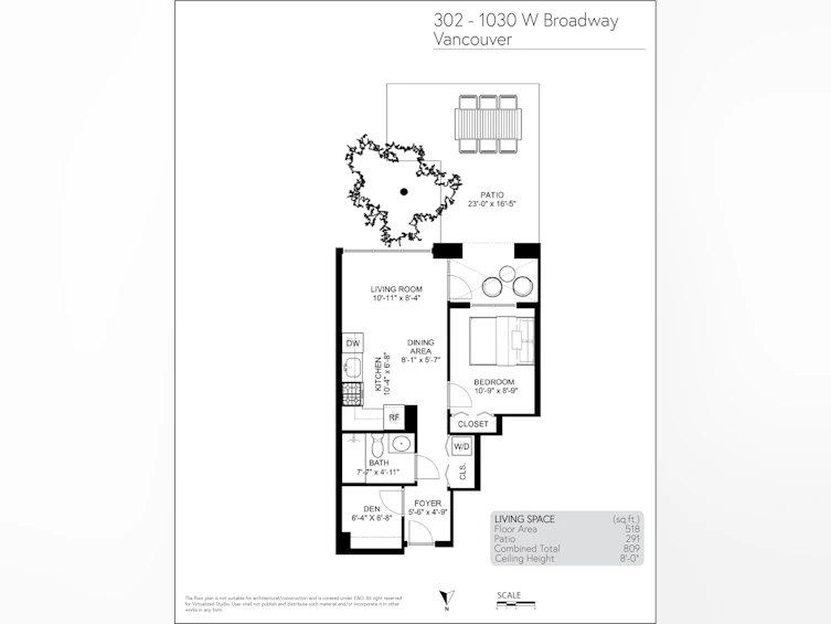 302-1030 W Broadway Street, Vancouver, BC, V6B 4J5 - 25