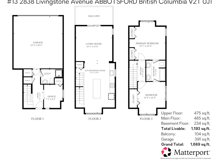 13-2838 Livingstone Avenue, Abbotsford, BC, V2T 0J1 - 3