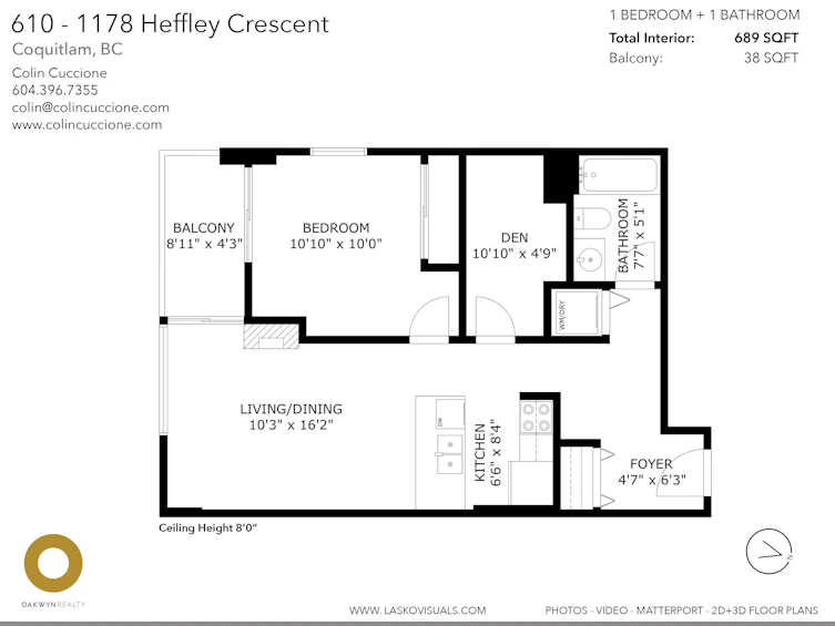 610-1178 Heffley Crescent, Coquitlam, BC, V3B 0A7 - 26