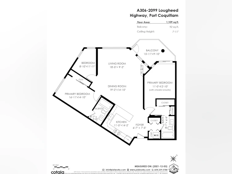 A306-2099 Lougheed Highway, Port Coquitlam, BC, V3B 1A8 - 26