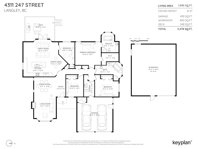 4311 247 Street, Langley, BC, V2Z 2L8 - 40