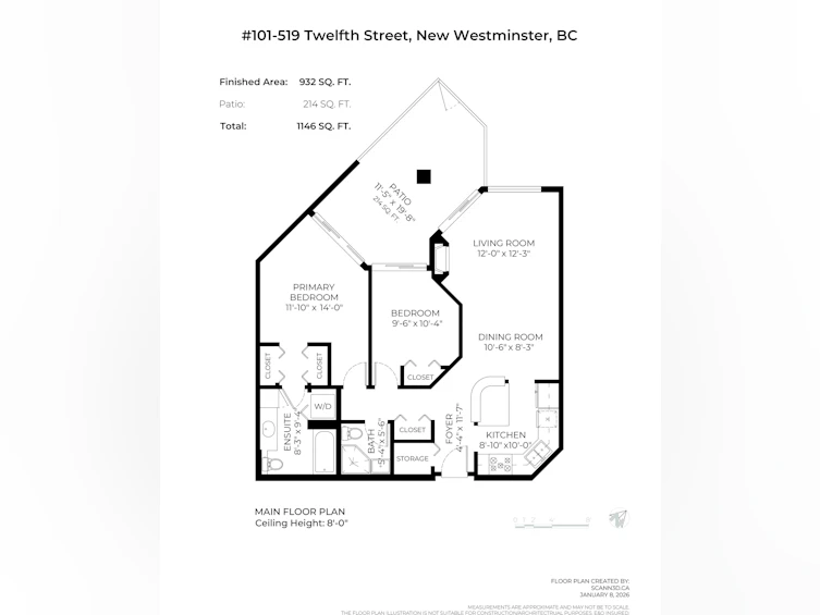 101-519 Twelfth Street, New Westminster, BC, V3M 6V9 - 23