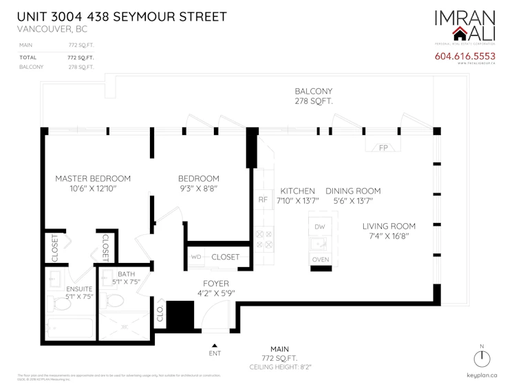 3004-438 Seymour Street, Vancouver, BC, V6B 6H4 - 21