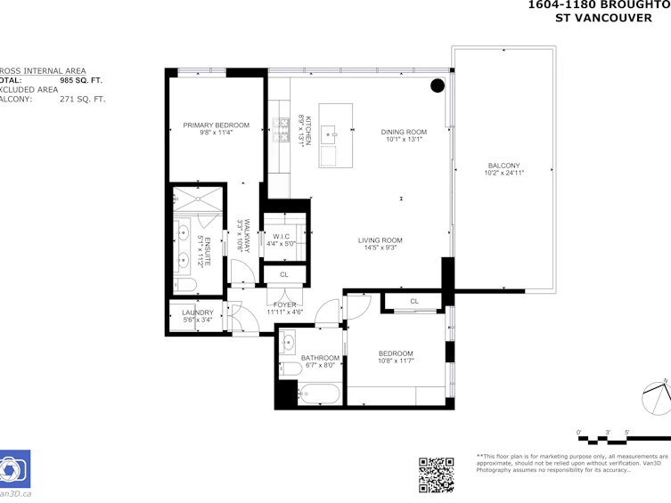 1604-1180 Broughton Street, Vancouver, BC, V6G 2B1 - 24