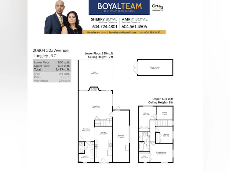 20804 52a Avenue, Langley, BC, V3A 6E5 - 2