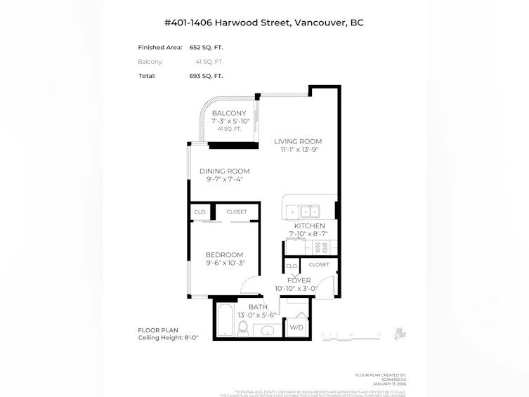 401-1406 Harwood Street, Vancouver, BC, V6G 1X5 - 17