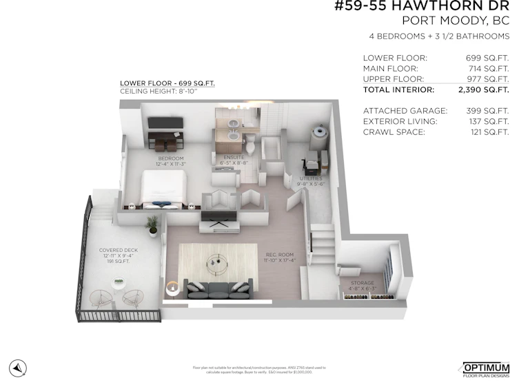 59-55 Hawthorn Drive, Port Moody, BC, V3H 0B3 - 40