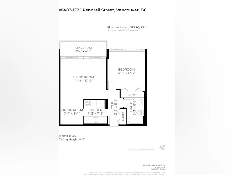 1403-1725 Pendrell Street, Vancouver, BC, V6G 2X7 - 21
