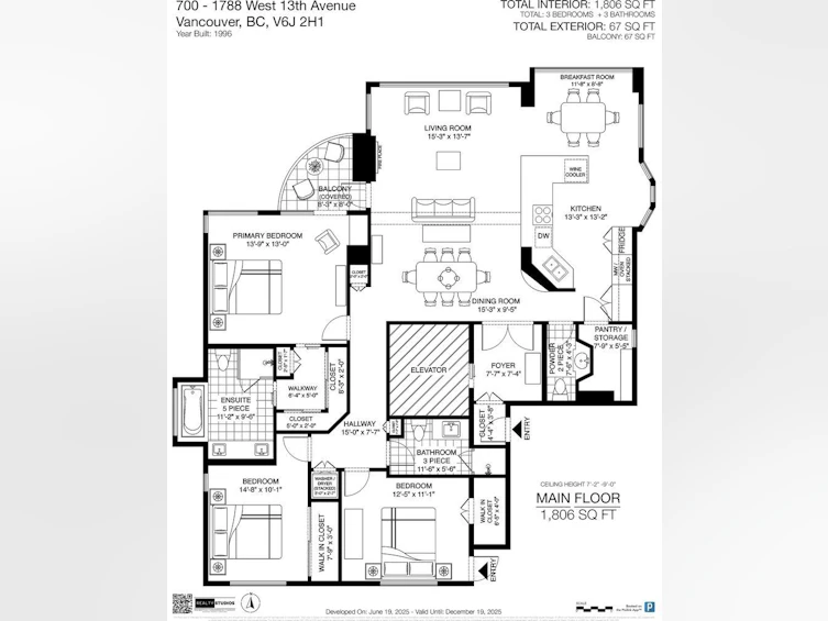 700-1788 W 13th Avenue, Vancouver, BC, V6J 2H1 - 27