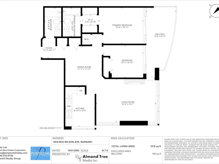 1604-5833 Wilson Avenue, Burnaby, BC, V5H 4R8 - 25