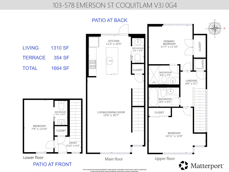 103-578 Emerson Street, Coquitlam, BC, V3J 0G4 - 34