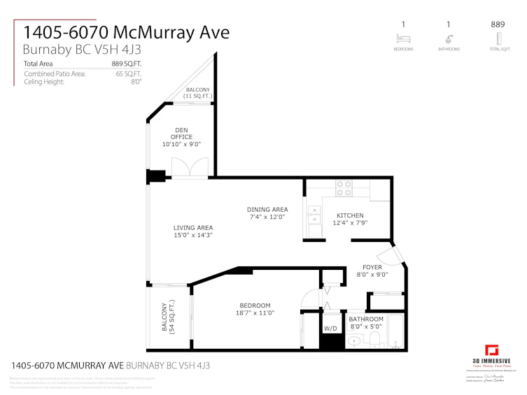 1405-6070 Mcmurray Avenue, Burnaby, BC, V5H 4J3 - 21
