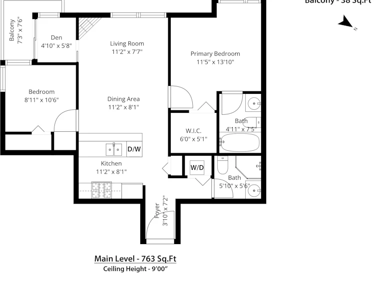 1805-928 Richards Street, Vancouver, BC, V6B 6P6 - 14