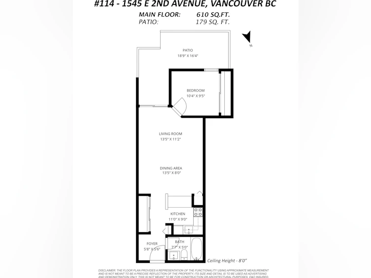 114-1545 E 2nd Avenue, Vancouver, BC, V5N 1C8 - 32