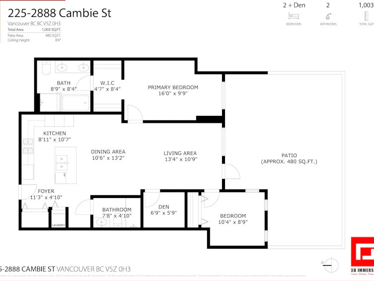225-2888 Cambie Street, Vancouver, BC, V5Z 0H3 - 20