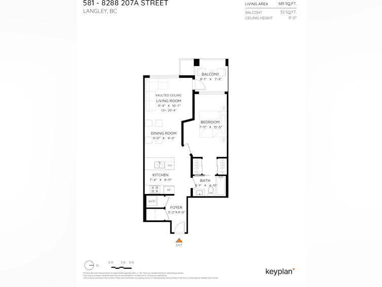 581-8288 207a Street, Langley, BC, V2Y 0L2 - 2