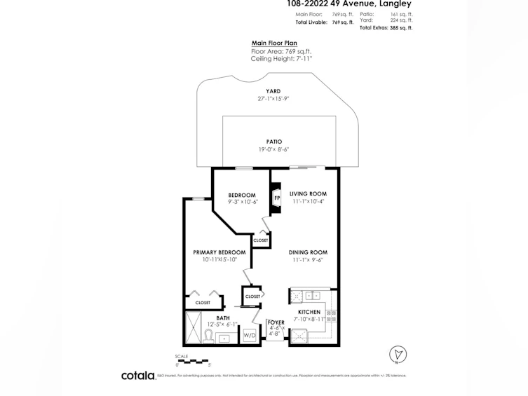 108-22022 49 Avenue, Langley, BC, V3A 3R9 - 3