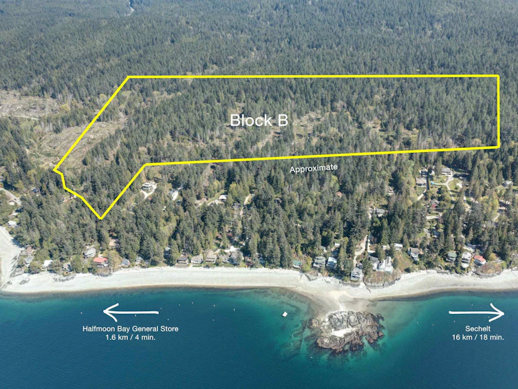 Block B Priestland Road, Halfmoon Bay, BC, V0N 1Y0