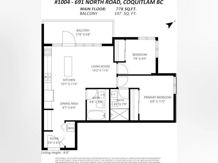 1004-691 North Road, Burnaby, BC, V3J 0H9 - 38