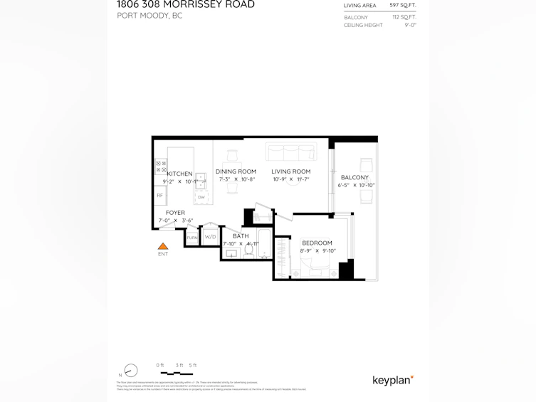 1806-308 Morrissey Road, Port Moody, BC, V3H 0M2 - 40
