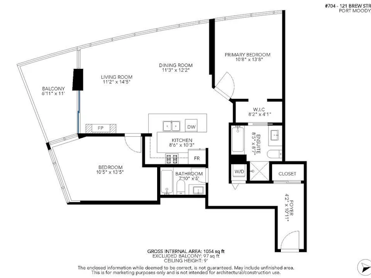 704-110 Brew Street, Port Moody, BC, V3H 0E4 - 39
