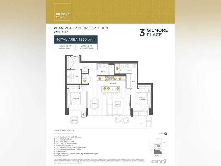 4304-4168 Lougheed Highway, Burnaby, BC, V5C 0N9