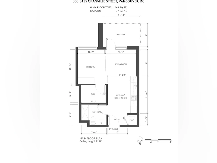 606-8415 Granville Street, Vancouver, BC, V6P 0M2 - 38