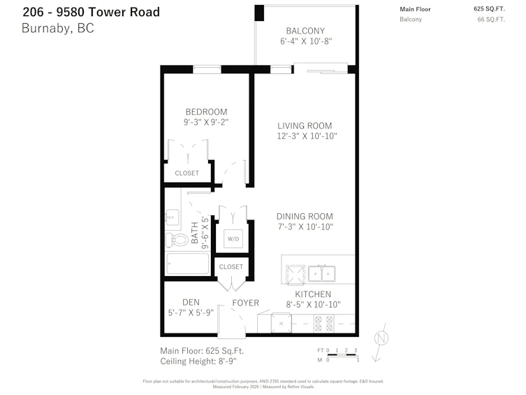 206-9580 Tower Road, Burnaby, BC, V5A 0G5 - 15