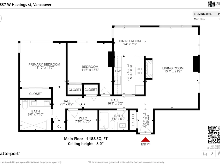 2103-837 W Hastings Street, Vancouver, BC, V6C 3N7 - 40