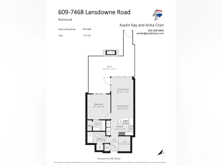 609-7468 Lansdowne Road, Richmond, BC, V7C 4N3 - 36