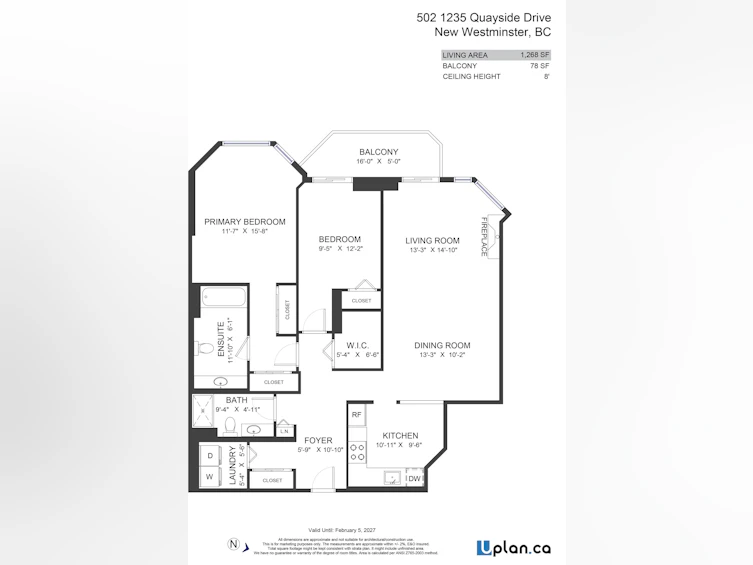 502-1235 Quayside Drive, New Westminster, BC, V3M 6J5 - 27