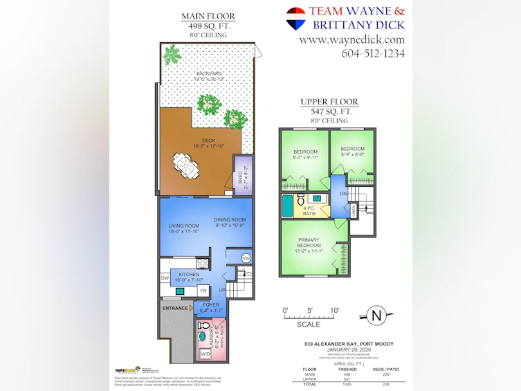 839 Alexander Bay, Port Moody, BC, V3H 3R7 - 3