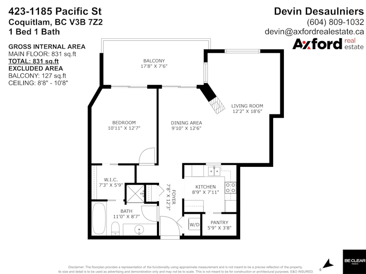 423-1185 Pacific Street, Coquitlam, BC, V3B 7Z2 - 25