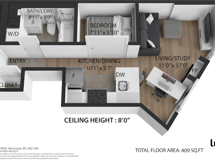 603-501 Pacific Street, Vancouver, BC, V6Z 2X6 - 29