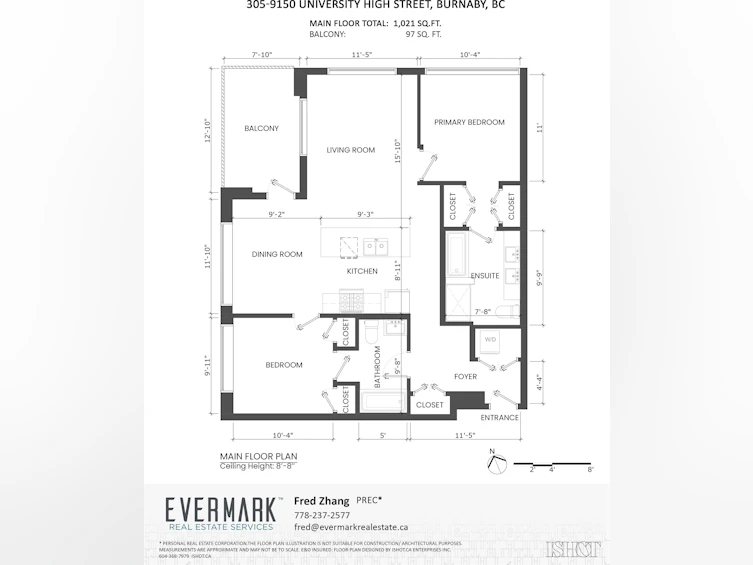 305-9150 University High Street, Burnaby, BC, V5A 0C5 - 17
