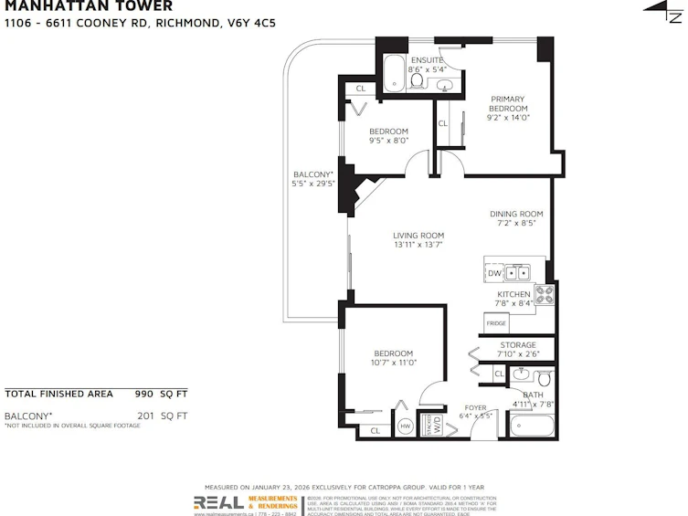 1106-6611 Cooney Road, Richmond, BC, V6Y 4C5 - 17