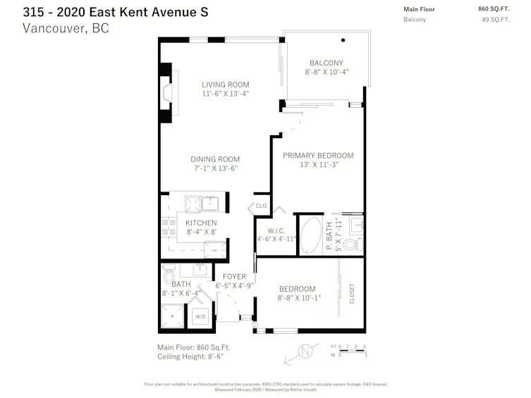 315-2020 E Kent Avenue South, Vancouver, BC, V5P 4X1 - 40